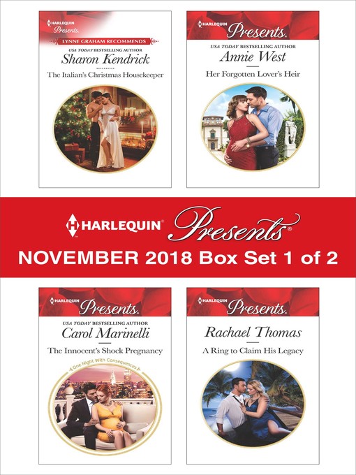 Title details for Harlequin Presents November 2018--Box Set 1 of 2 by Sharon Kendrick - Available